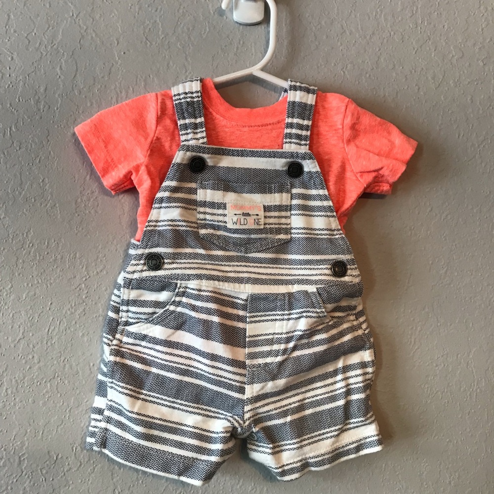 Summer overall shorts